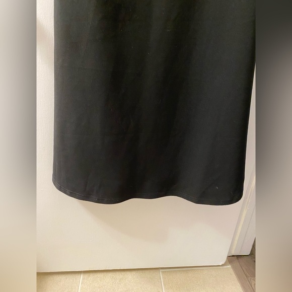 Lulu's Lynne Black Off-the-Shoulder Maxi Dress Formal Black Tie Size Small - Picture 7 of 13